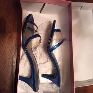 Elegant Blue Women's Heels